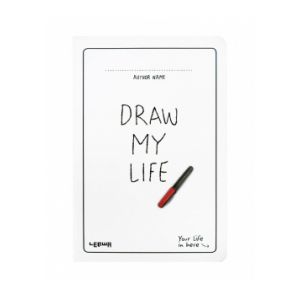 Notes szkicownik Lenwa A5/96 Draw My Life Pisak